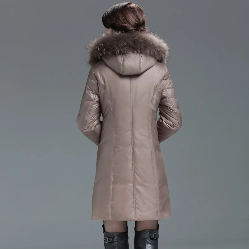 Shengyu Boya New down Jacket for Middle-Aged and Elderly Women Plus Fat Plus Size Mid-Length Plus Size Mother's Jacket New Style - Image 5